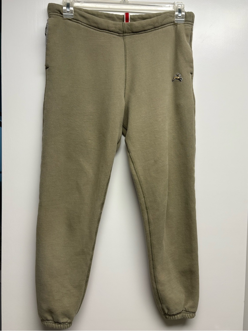 Tracksmith Trackhouse Sweatpants Men’s XS Tan Fleece Joggers